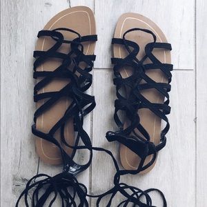 Strappy sandals